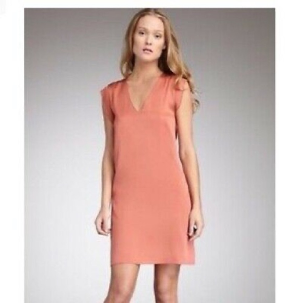 Vince Coral Mini Dress